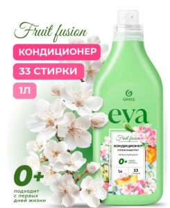 Кондиционер для белья 1 л "EVA" концентрированный 126061, 125870