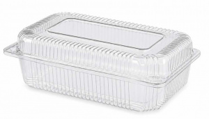 Контейнер полипропилен ПРОЗРАЧНЫЙ с крышкой 219*142*69 мм, ЦЕНА за 1 шт!!!
