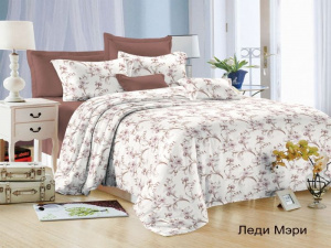 Комплект постельного белья "Евростандарт" "Satin collection", микросатин, цвет микс