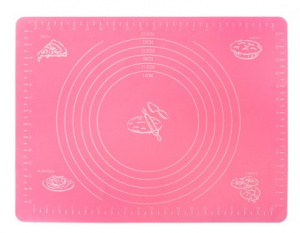 Коврик силиконовый 40*30 см,TR-17-F цвет МИКС  684209-684214