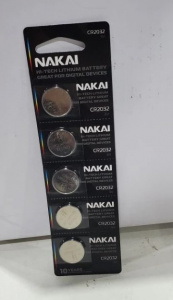 Батарейка CR 2032 NAKAI Hi-Tech ЦЕНА ЗА 1 шт!!!