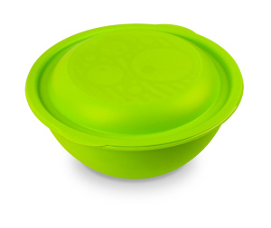 Миска 3 л с крышкой микс