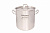 Котел 15 л "HoReCa" d=30 см с металл. крышкой HRC-SP15030M, подходит для индукции