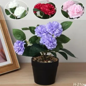 Цветочная композиция Гортензия 21 см 742540 АКЦИЯ ///