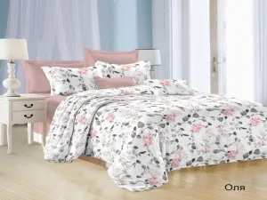 Комплект постельного белья 2-ный "Satin collection" микросатин, цвет микс