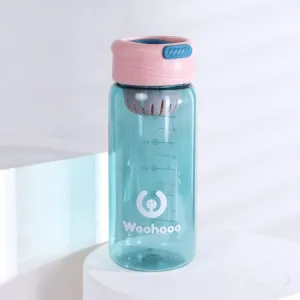 Бутылка для воды 600 мл Вуухууу-Woohooo микс 734836, 734835, 734837 ///// АКЦИЯ