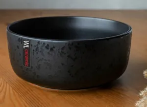Салатник 750 мл черный  WS24-0015В Капелька росы 