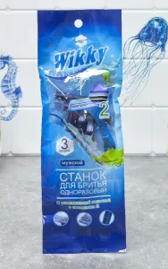 Станки одноразовые 3 шт Wikky мужские
