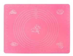 Коврик силиконовый 40*30 см,TR-17-F цвет МИКС  684209-684214