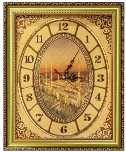 Часы - картина Мусульманские  29*37 см АКЦИЯ ///
