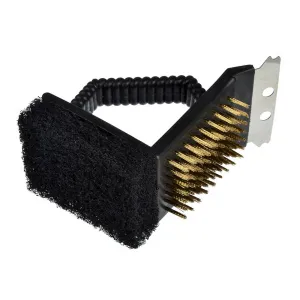 Щетка для чистки мангала 3 в 1 GRILLBOOM