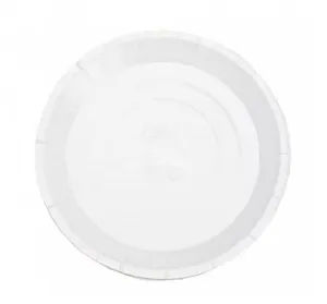 Набор тарелок 100 шт бумажных d=180 мм OSQ ECO PLATE БЕЛЫЙ/КРАФТ
